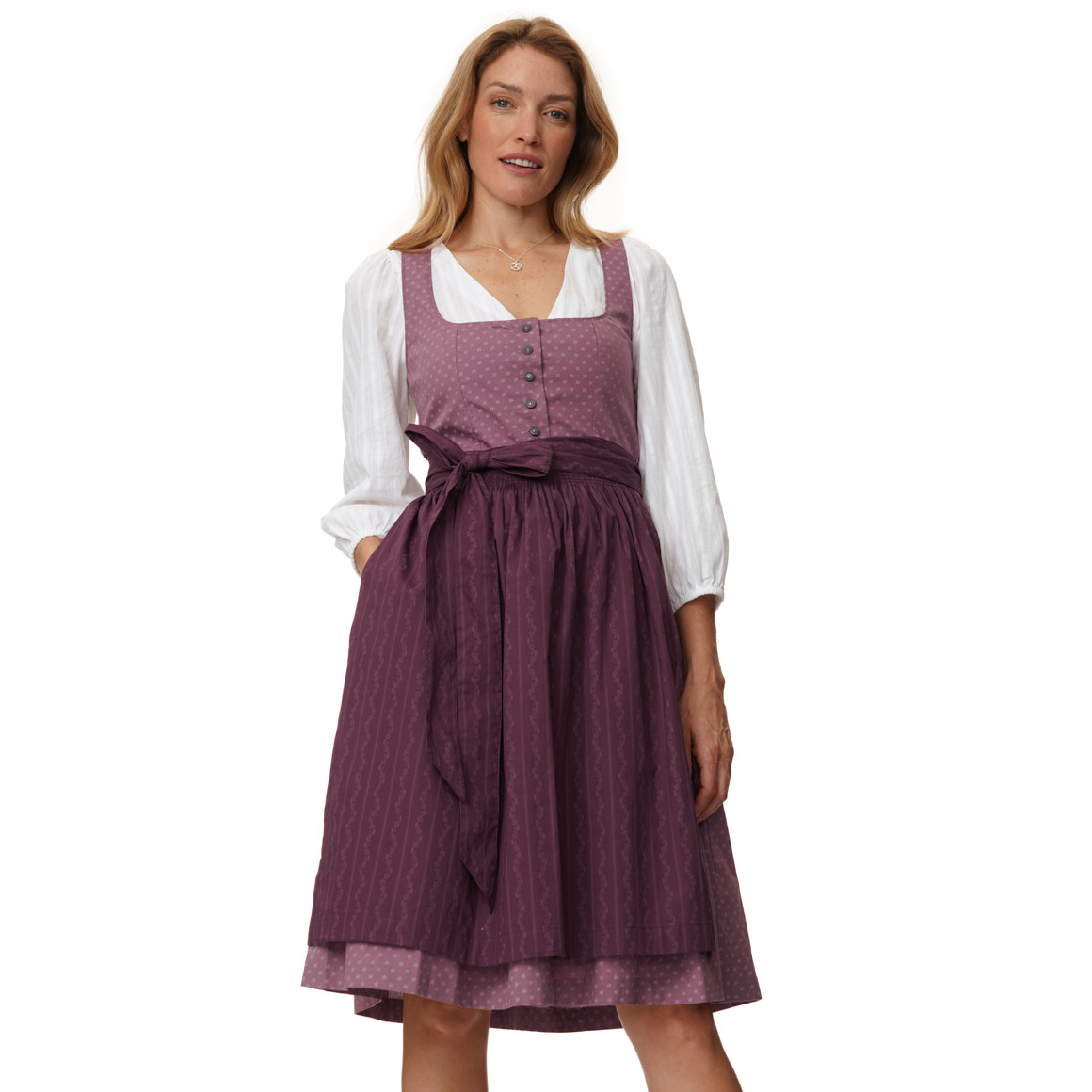 Damen Dirndl mit Allover-Muster