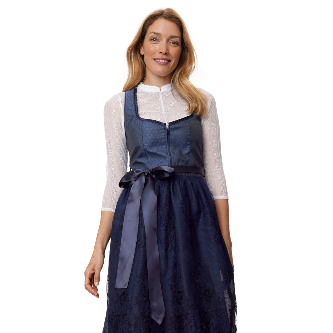 Damen Dirndl mit Allover-Muster