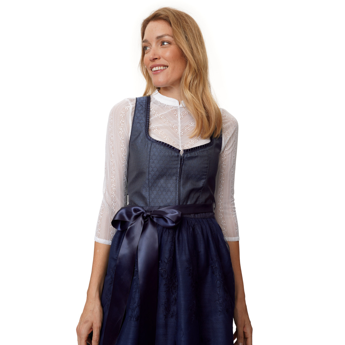 Damen Dirndl mit Allover-Muster