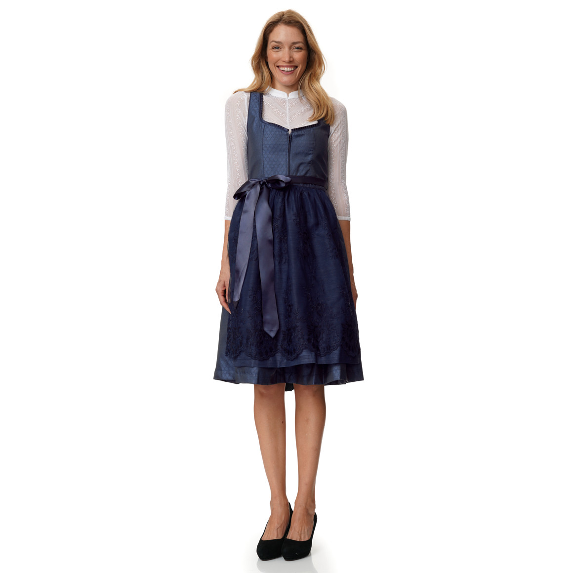 Damen Dirndl mit Allover-Muster