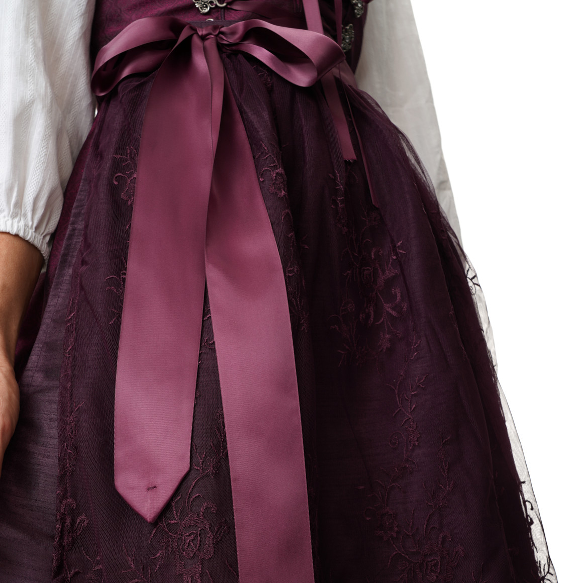 Damen Dirndl mit Jacquard-Muster