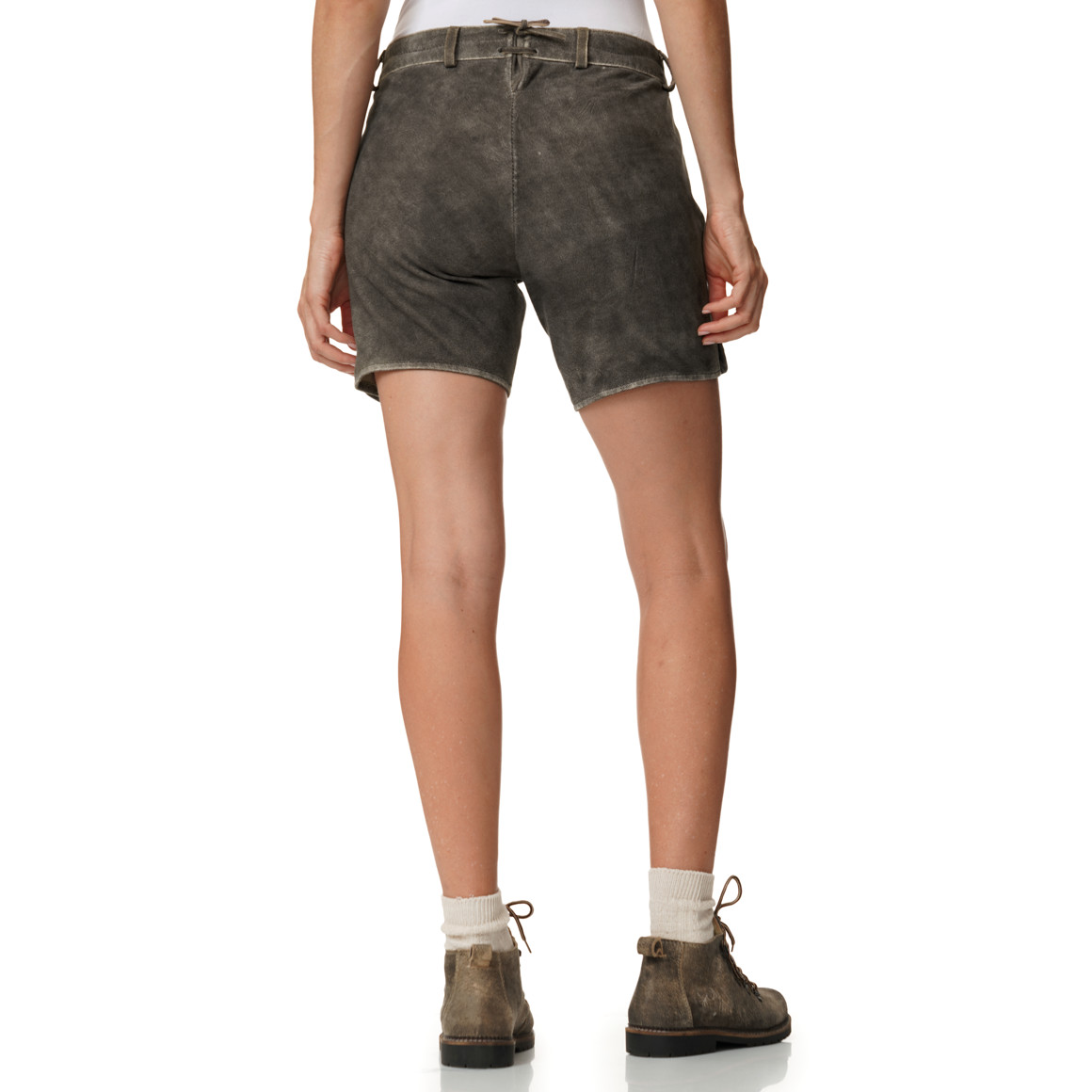 Damen Lederhose mit Stickereien