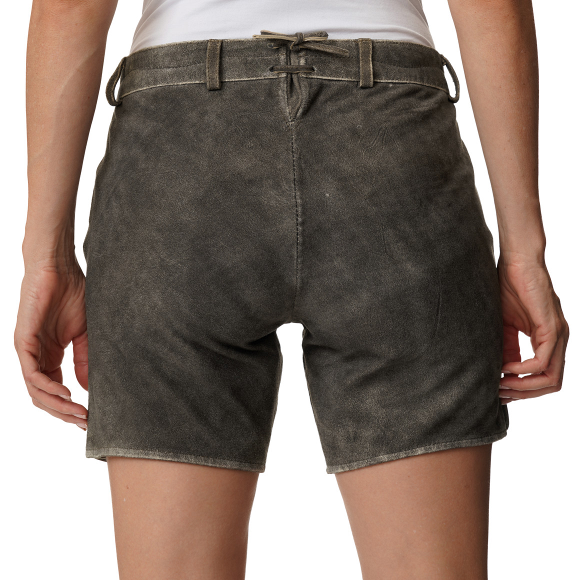 Damen Lederhose mit Stickereien