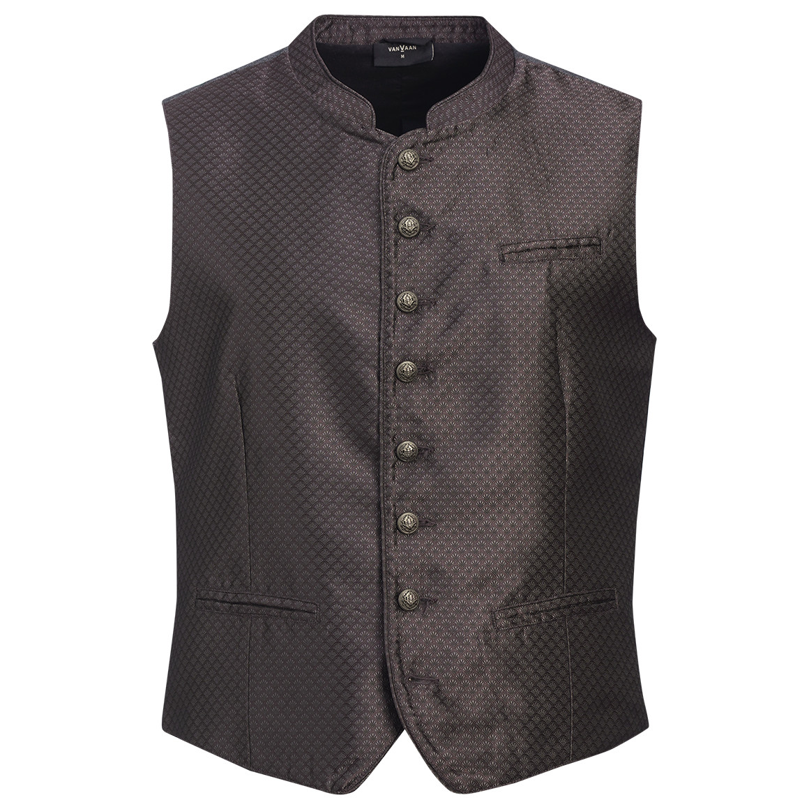 Herren Trachtenweste mit Allover-Muster
