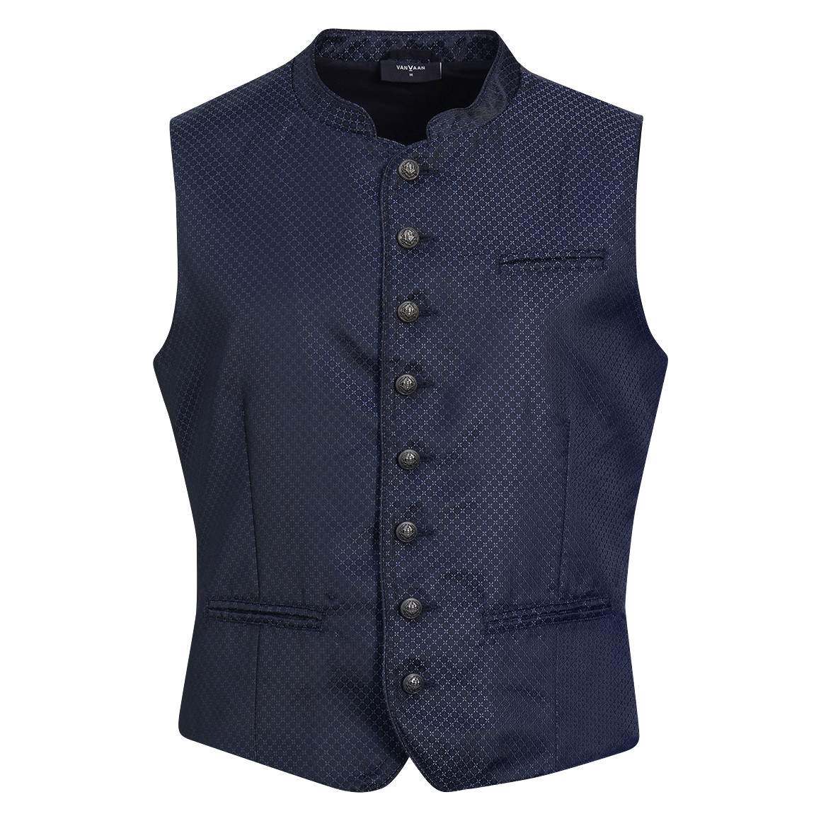 Herren Trachtenweste mit Allover-Muster