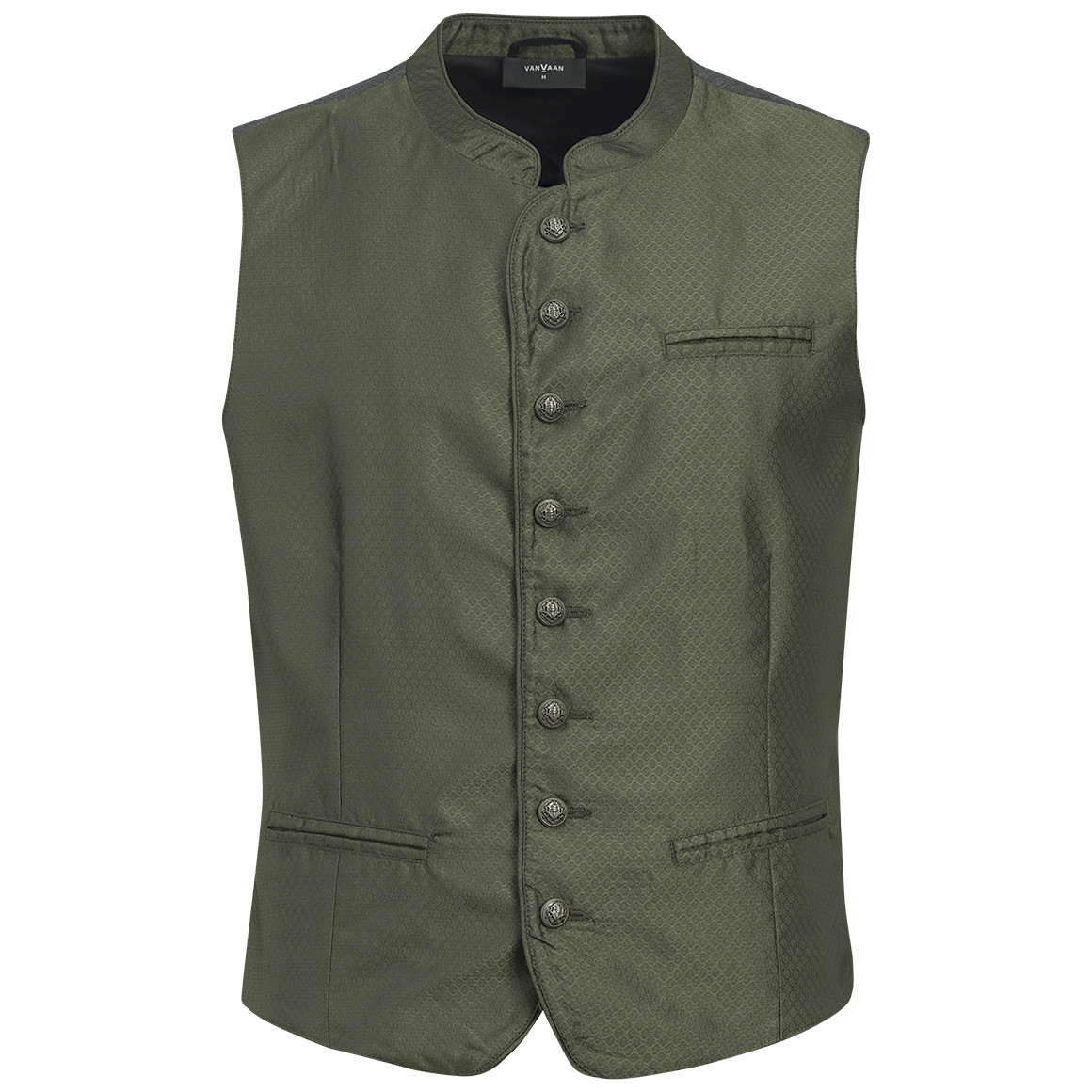Herren Trachtenweste mit Allover-Muster