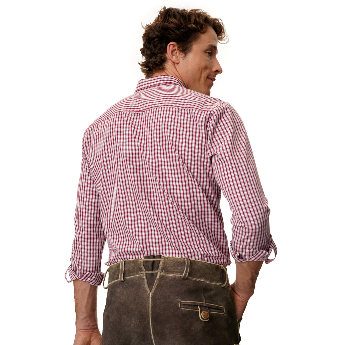Herren Hemd mit Karo-Muster