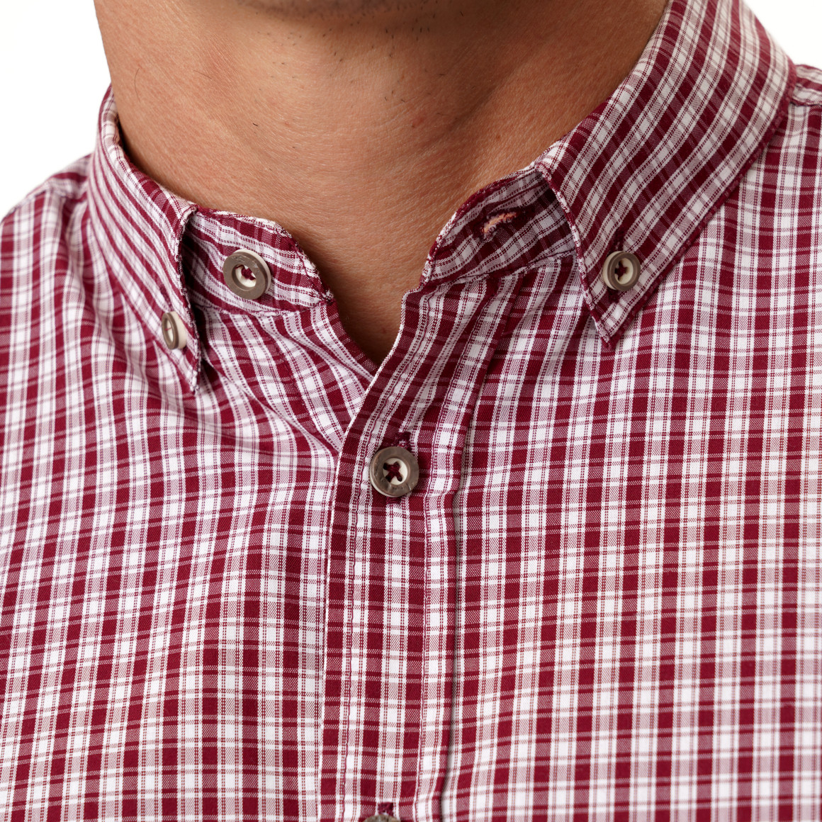 Herren Hemd mit Karo-Muster