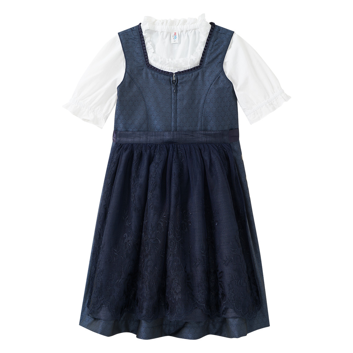 Mädchen Dirndl mit Bluse