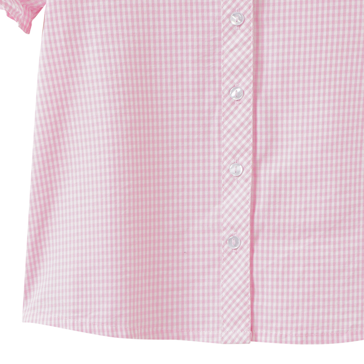 Mädchen Trachtenbluse mit Rüschendetails