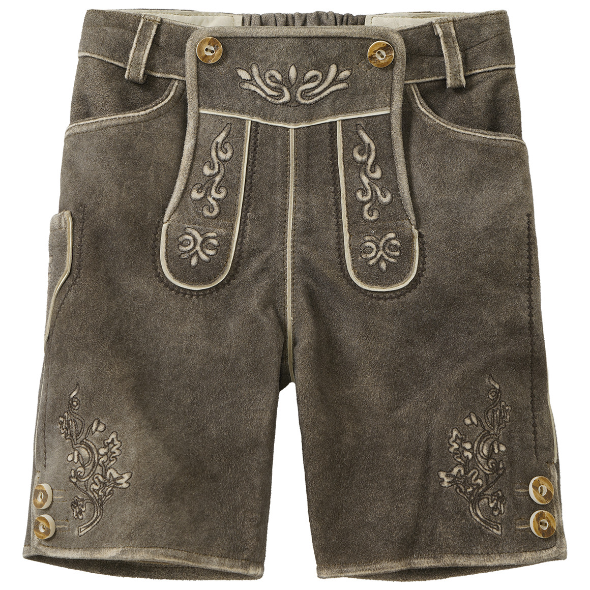 Jungen Lederhose mit Stickereien