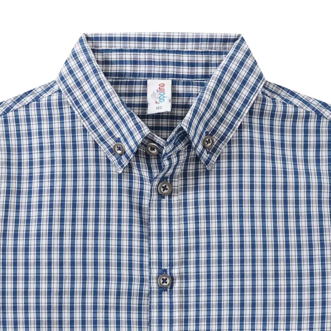 Jungen Hemd mit Karo-Muster