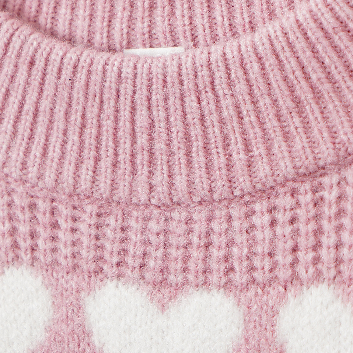Mädchen Pullover mit Herz-Motiven