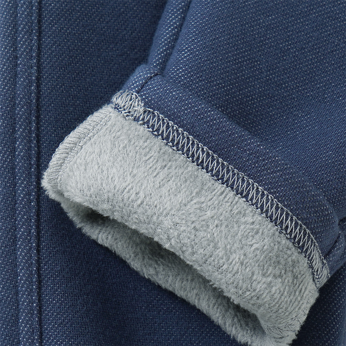 Mädchen Thermo-Leggings in Denim-Optik