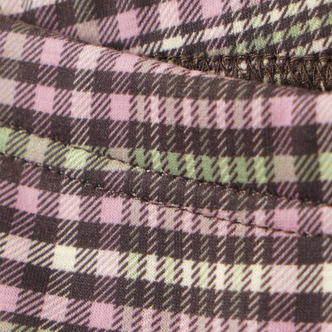 Mädchen Thermo-Leggings in kariertem Design