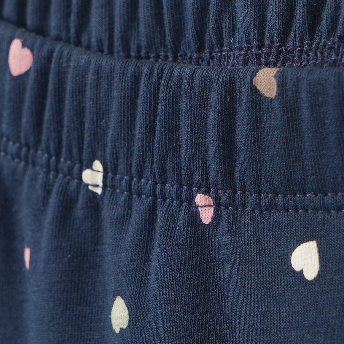 Mädchen Sweatleggings mit Herzchen allover