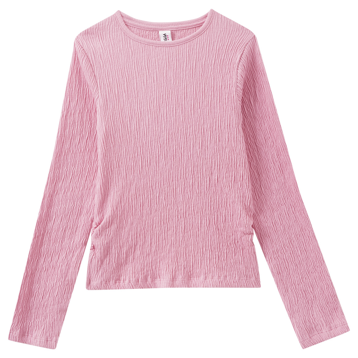 Mädchen Langarmshirt mit Struktur