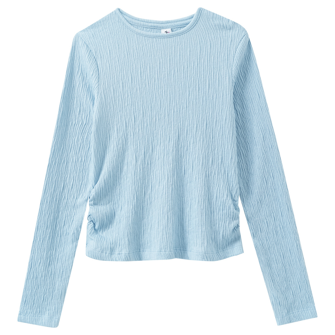Mädchen Langarmshirt mit Struktur
