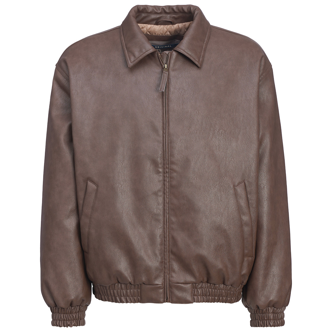 Herren Jacke in Leder-Optik