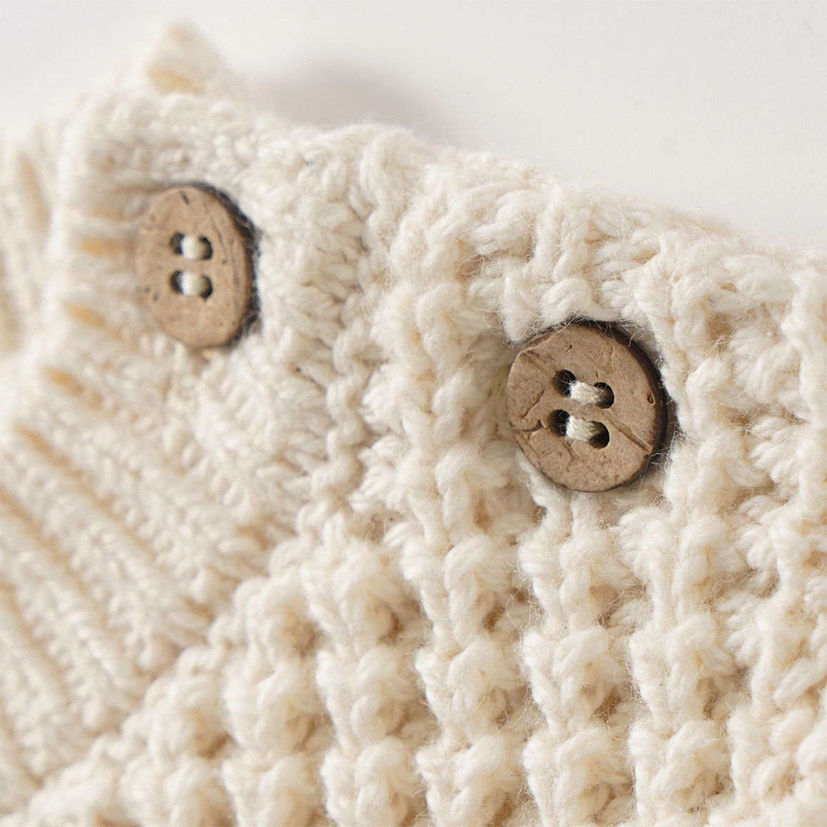 Baby Strickpullover mit Streifen