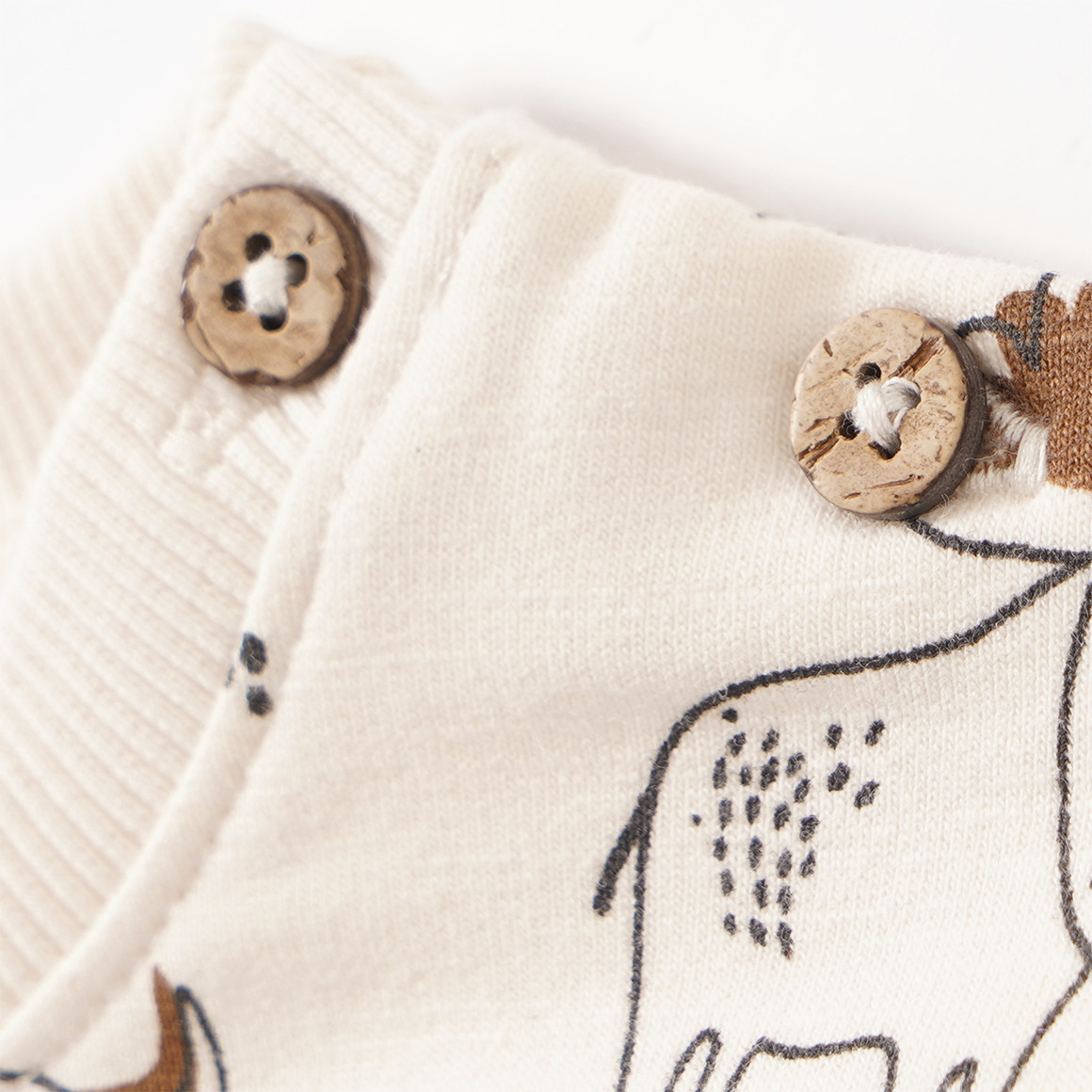 Baby Sweatshirt mit Waldtieren