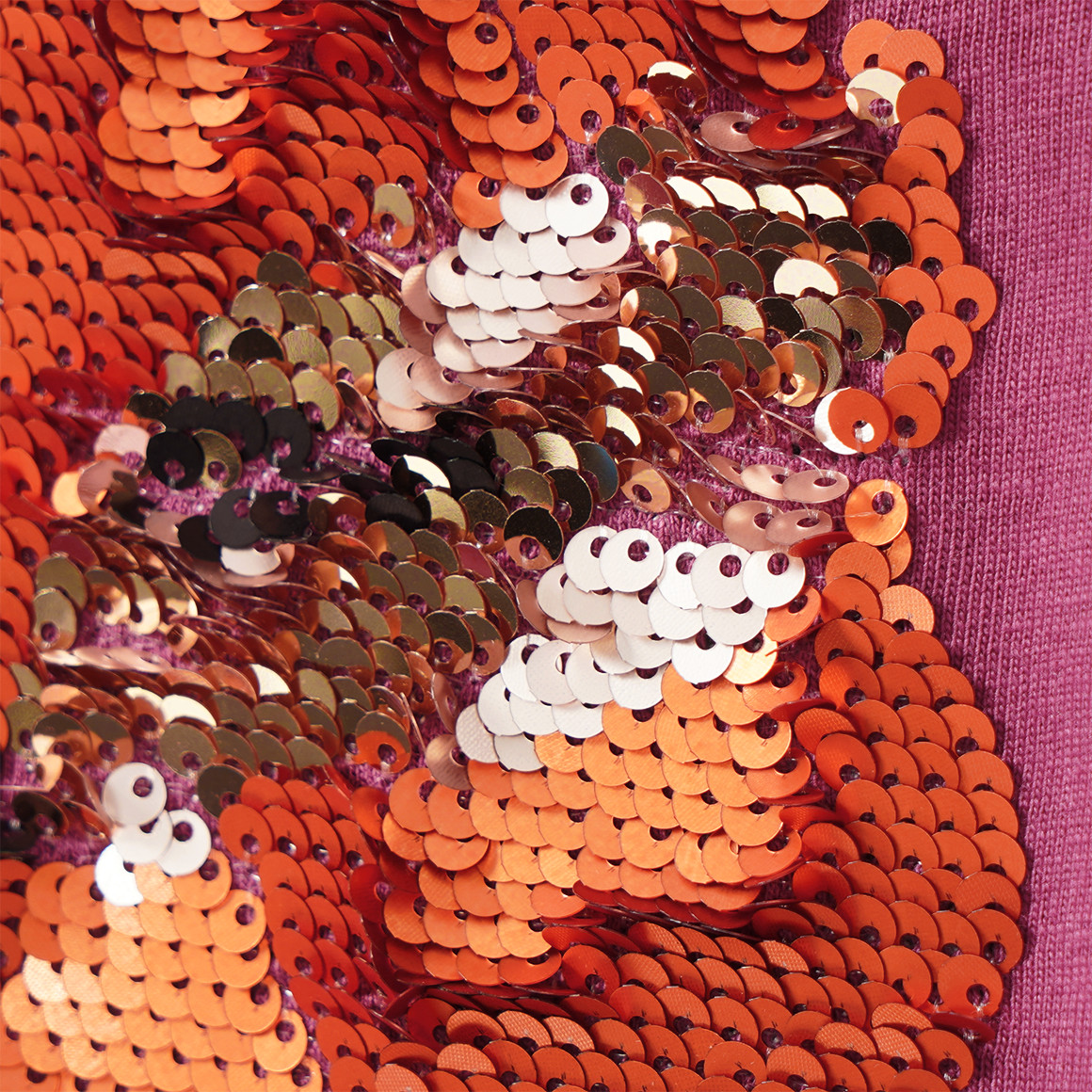 Mädchen Langarmshirt mit Wendepailletten