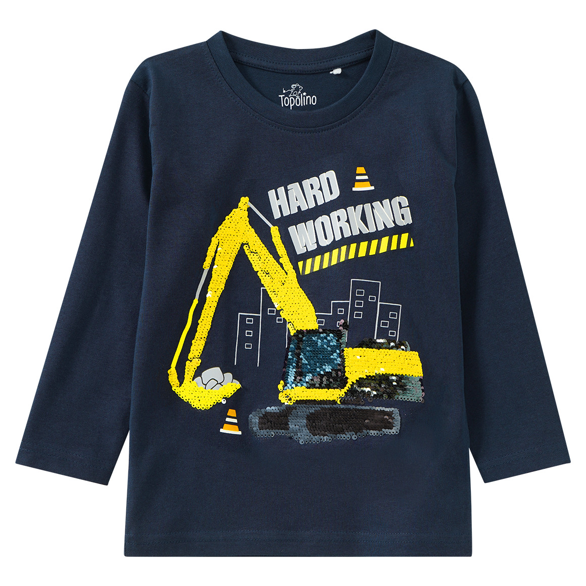Jongens-T-shirt met lange mouwen