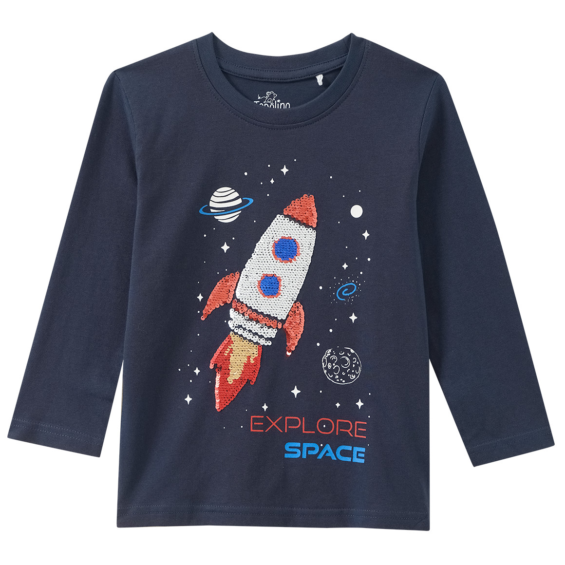 Jongensshirt met lange mouwen