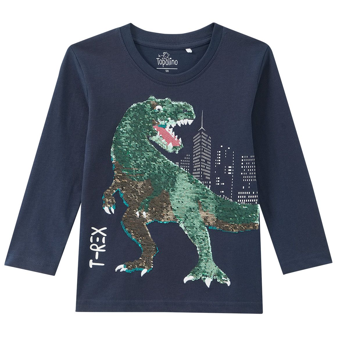 Jongensshirt met lange mouwen