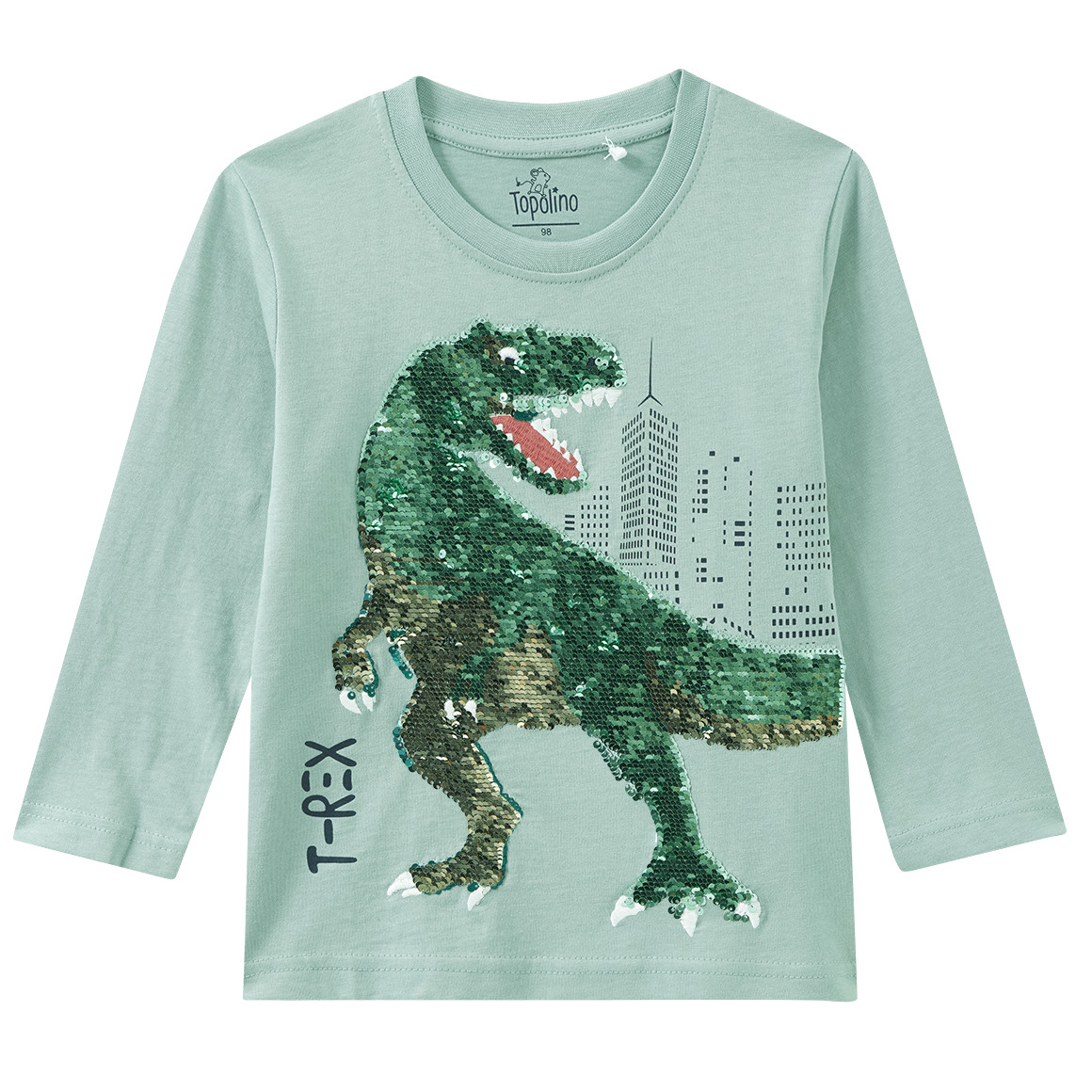 Jongensshirt met lange mouwen