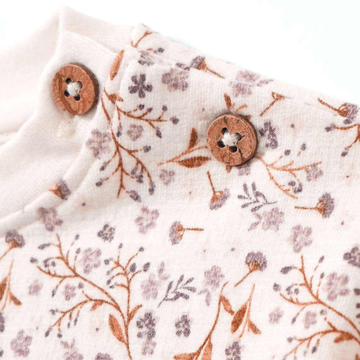 Baby Sweatshirt mit Blümchen