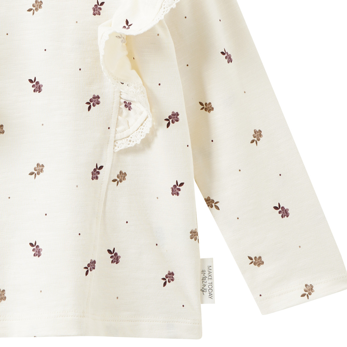 Baby Langarmshirt mit Volants