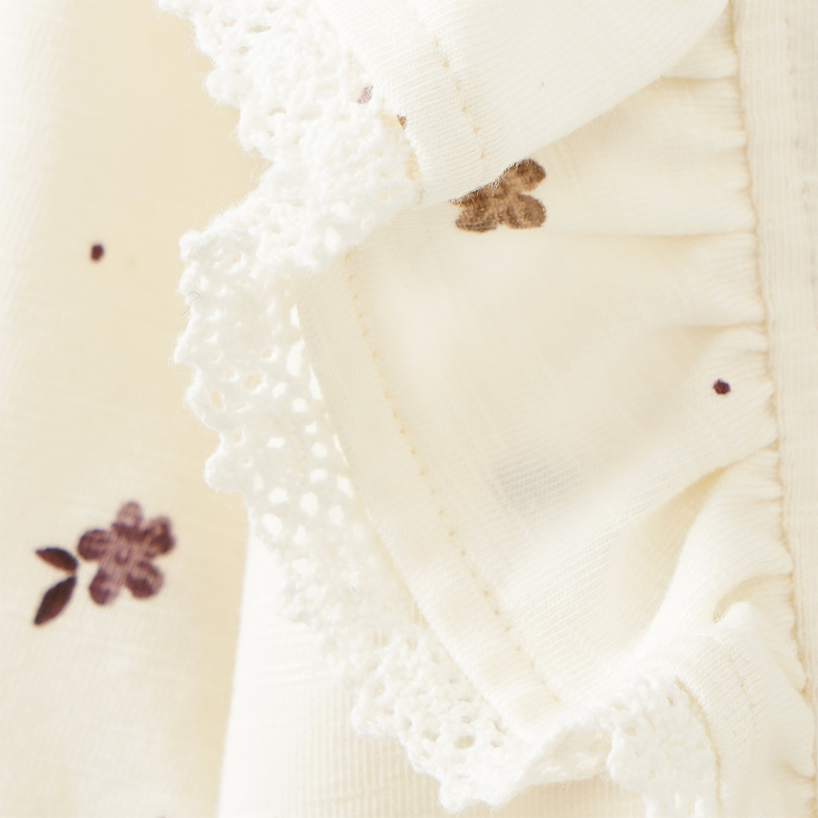 Baby Langarmshirt mit Volants