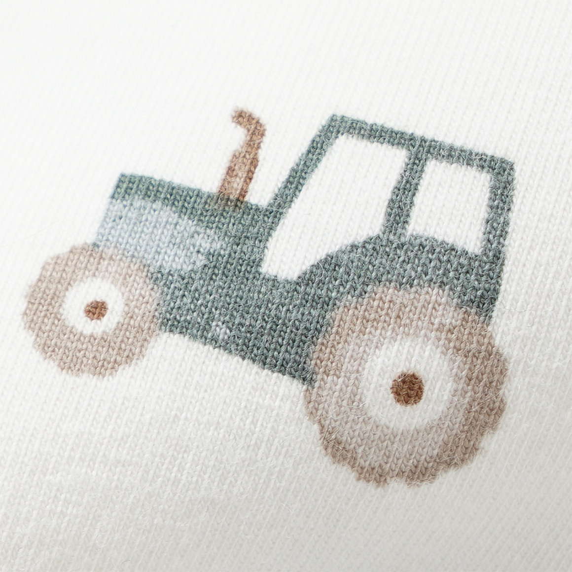 2 babyhemdjes met tractorprint