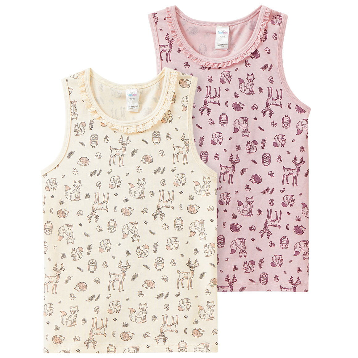 2 Baby Unterhemden im Set