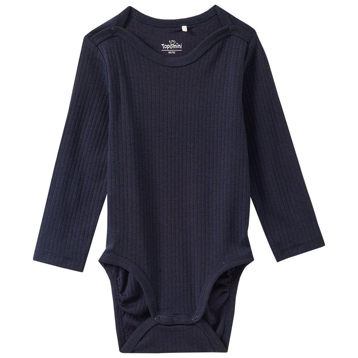 2 Baby Langarmbodys mit Dino-Motiven