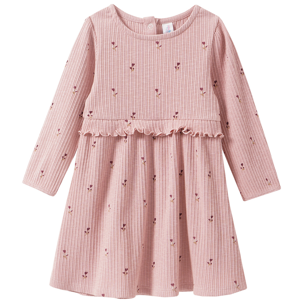 Baby Kleid mit Rippstruktur