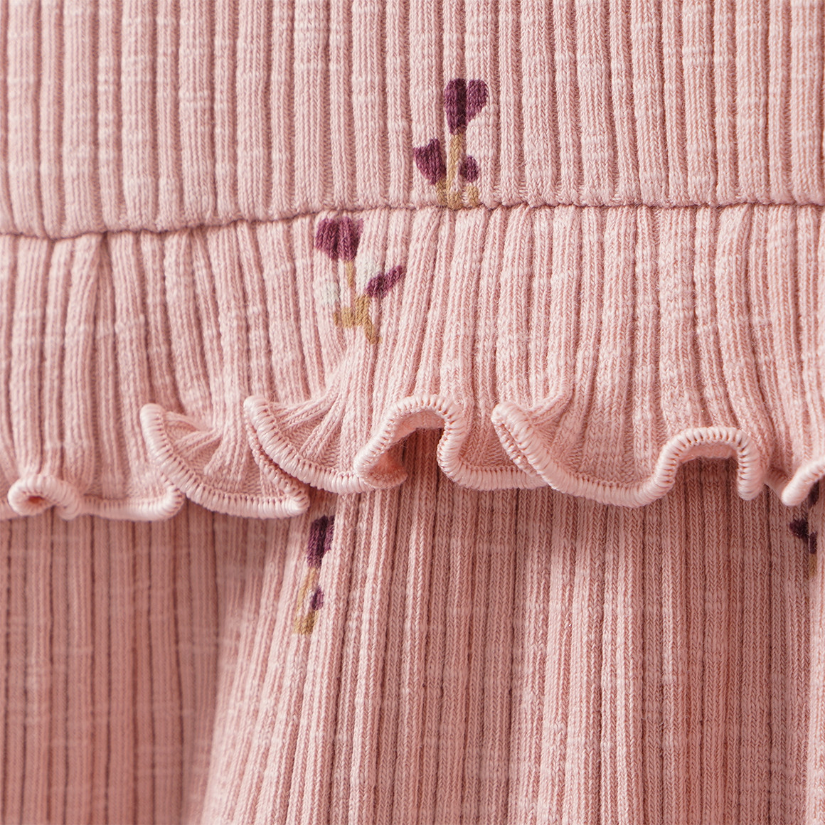 Baby Kleid mit Rippstruktur
