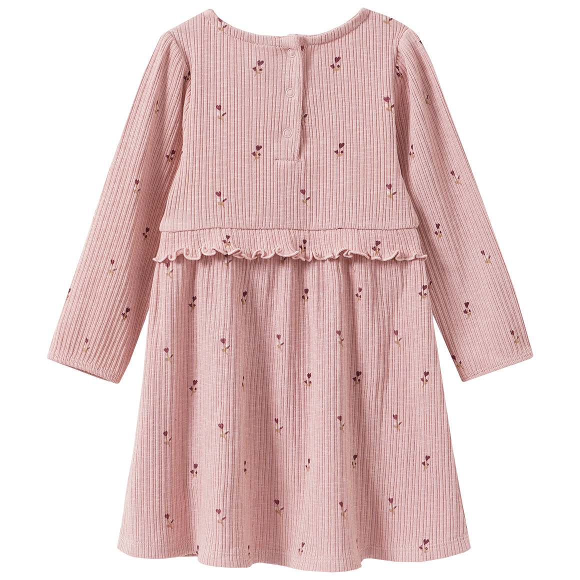 Baby Kleid mit Rippstruktur