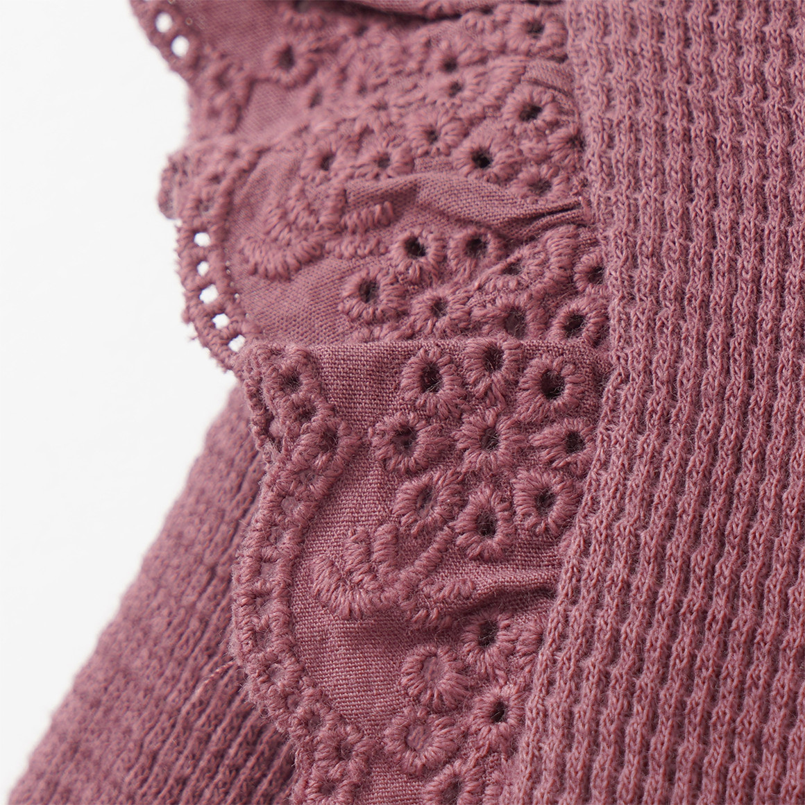 Baby Kleid mit Waffelstruktur