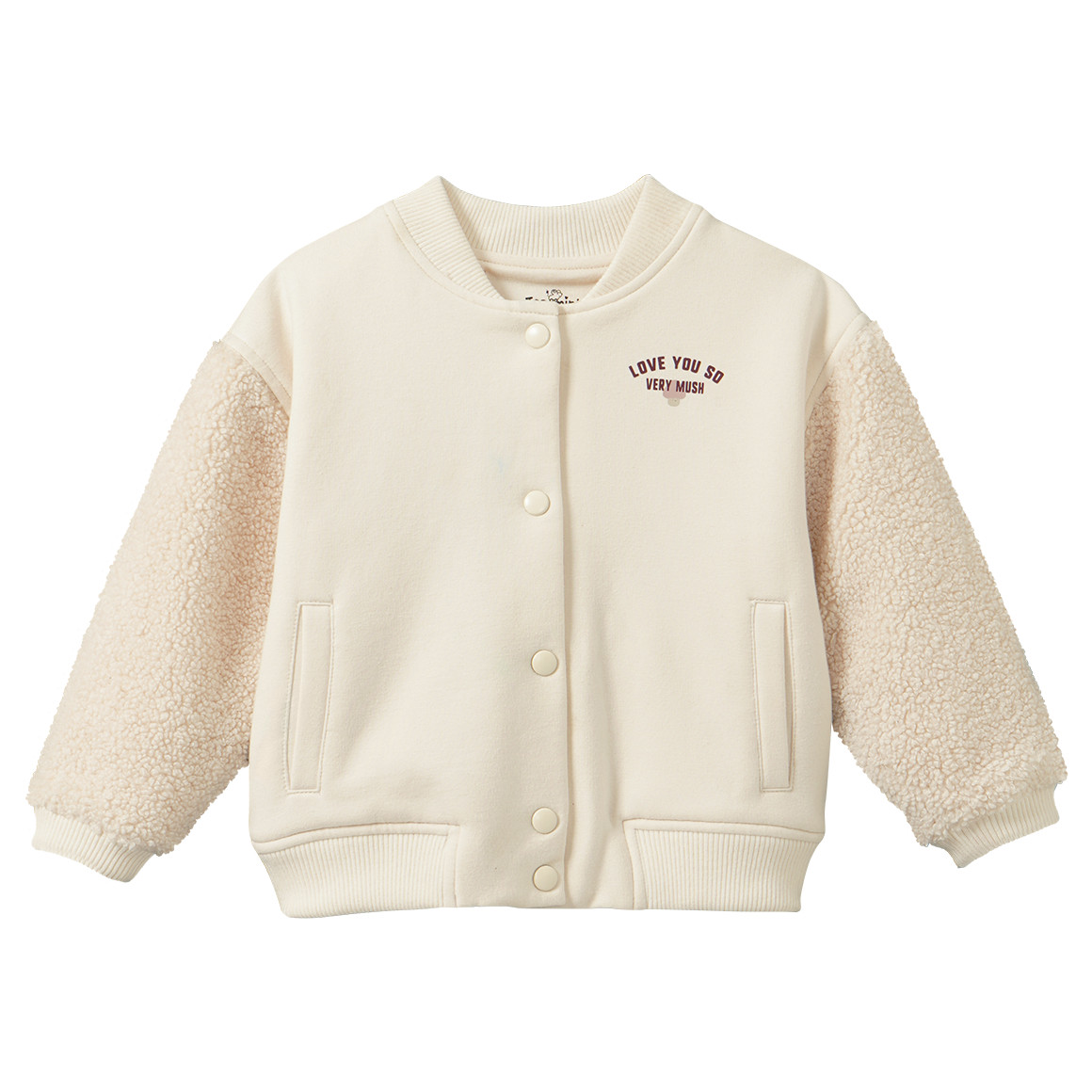 Baby Jacke im College-Look