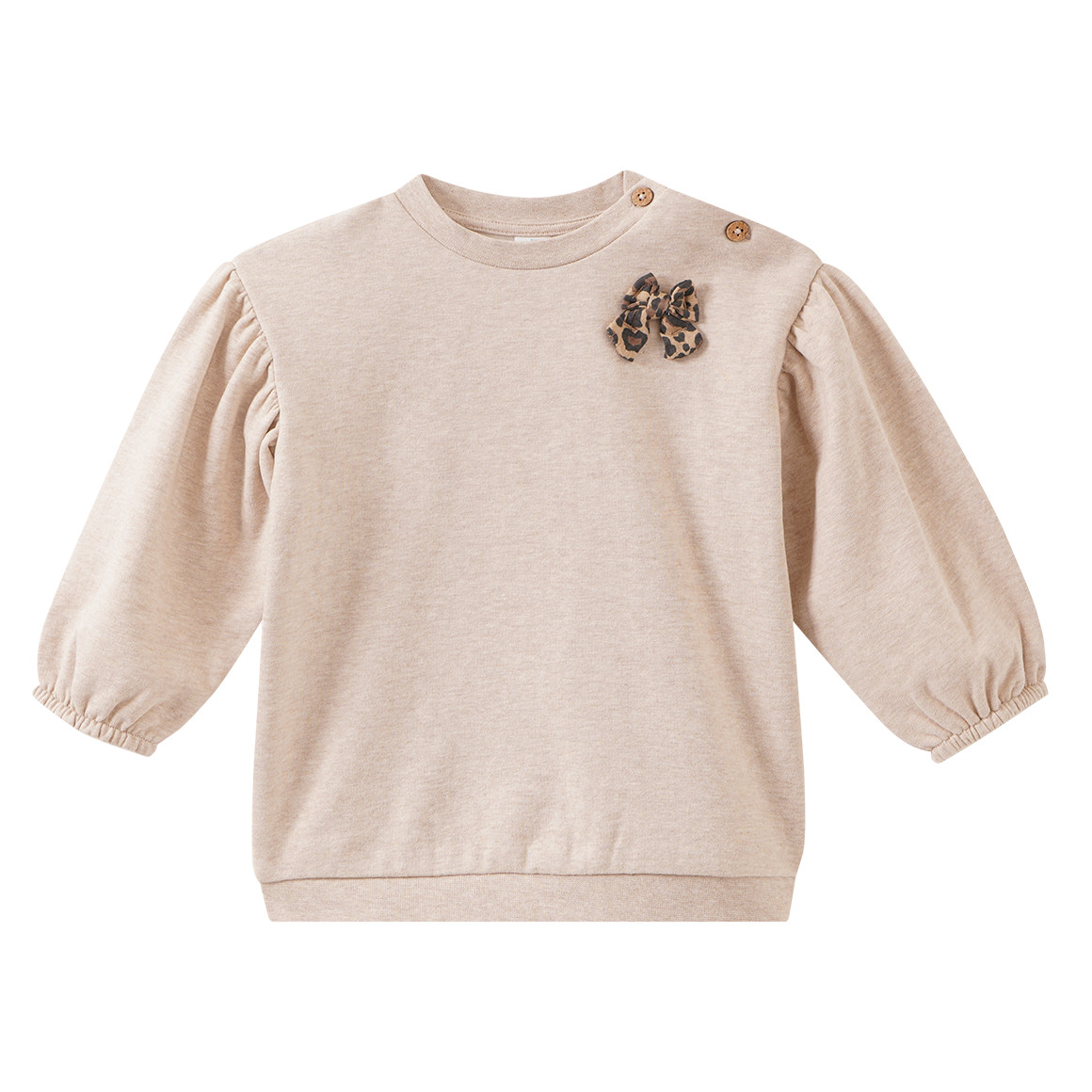 Baby Sweatshirt mit Schleifen-Applikation
