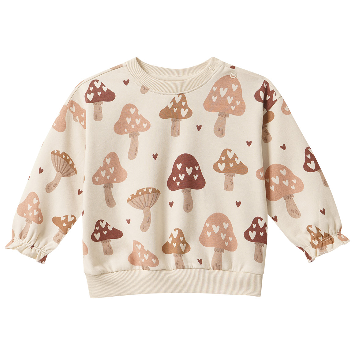 Baby Set mit Pilz-Allover