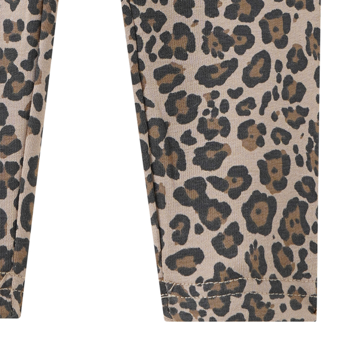 Baby Sweatleggings mit Leo-Muster