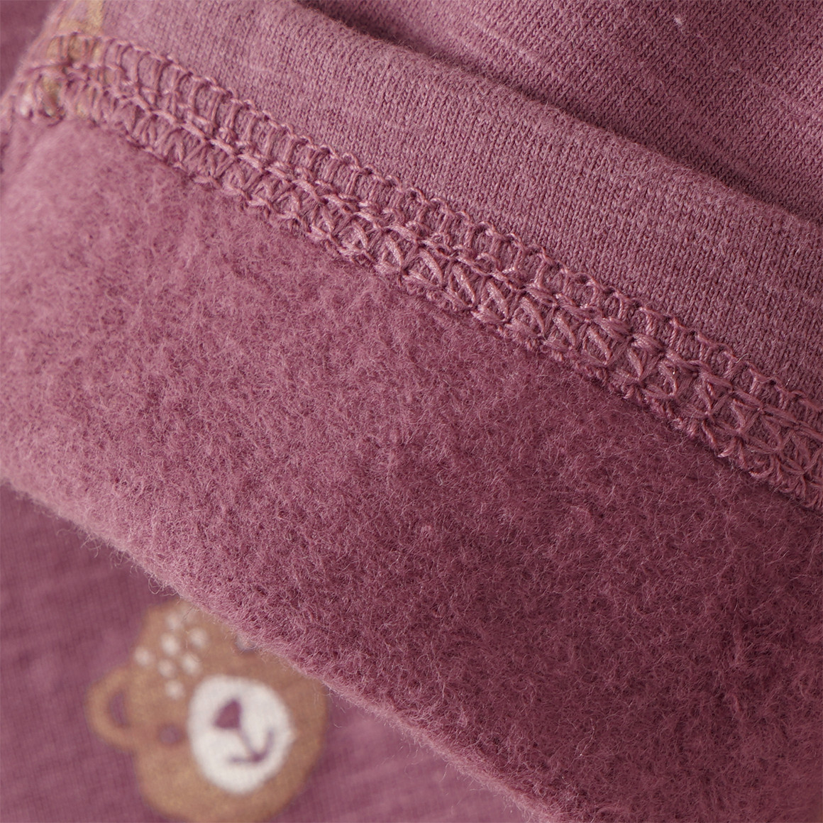 Baby Sweatleggings mit Teddy-Print