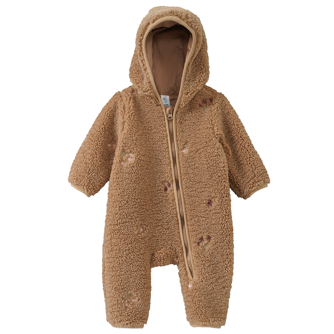 Newborn Overall mit Teddyplüsch