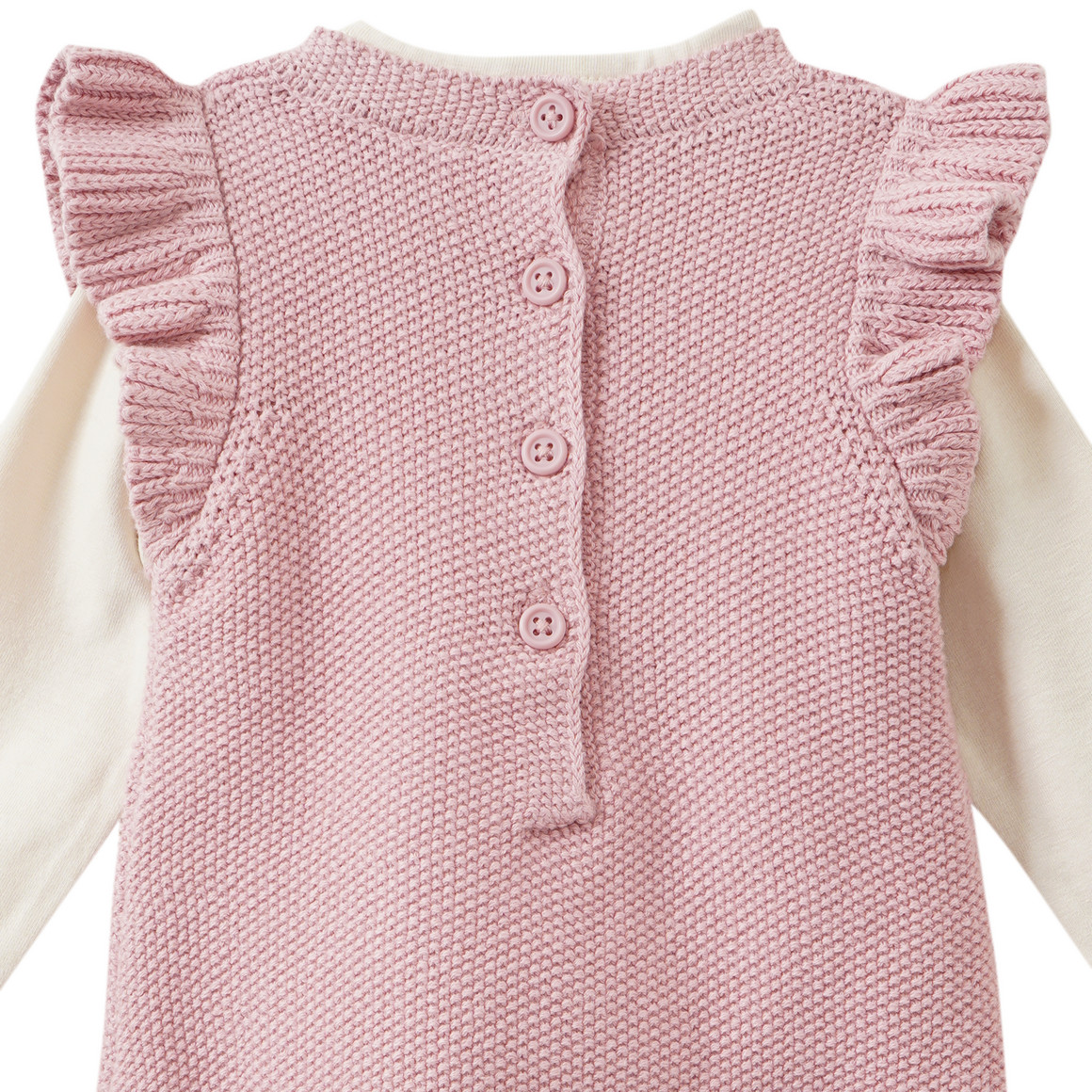 Newborn Set mit Langarmshirt und Overall