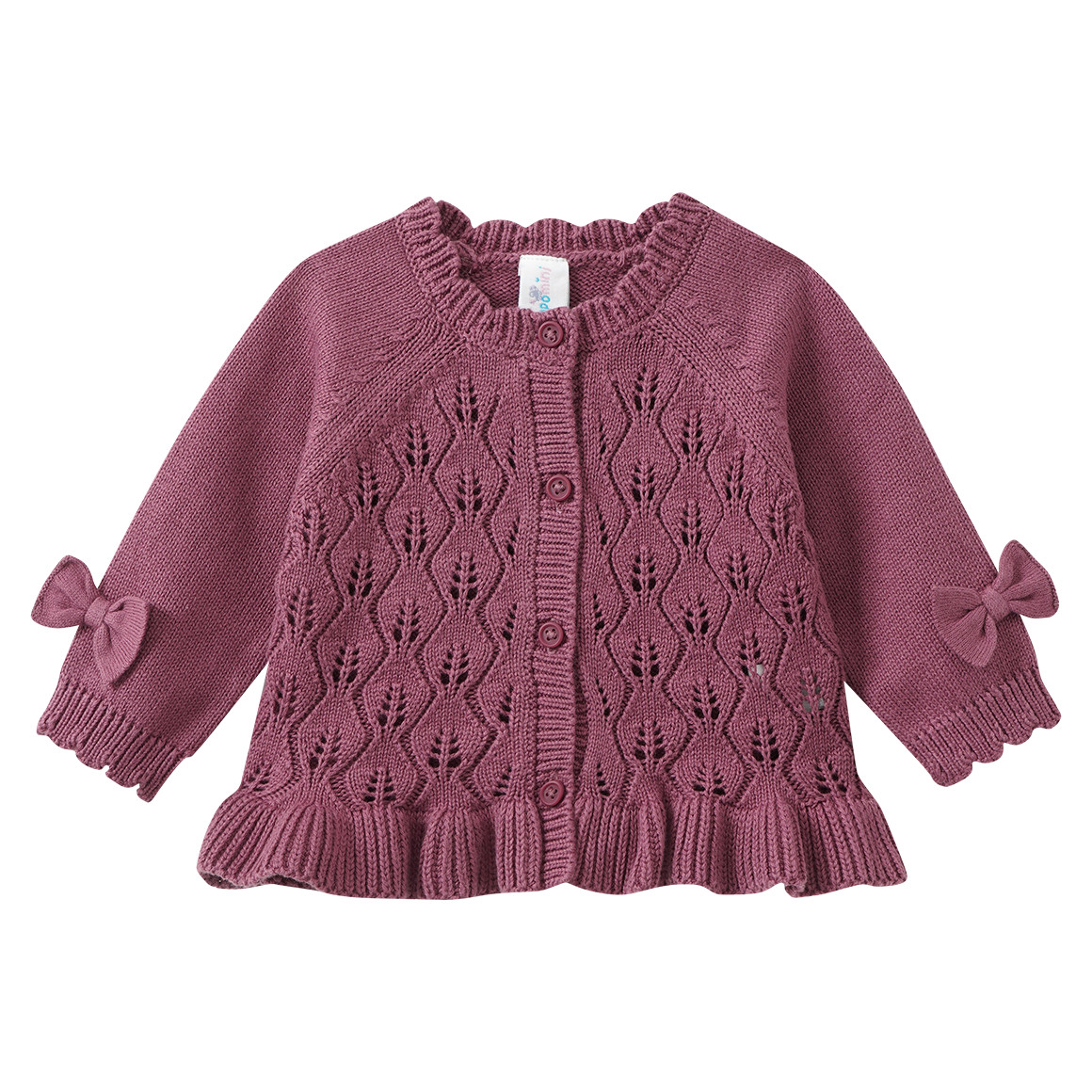 Newborn Set mit Strickjacke und Leggings