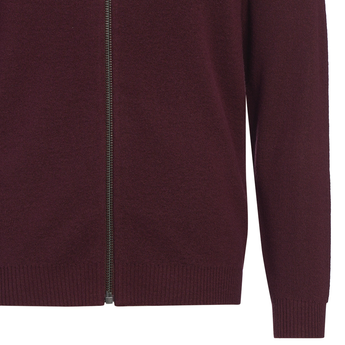Herren Strickjacke in Unifarben