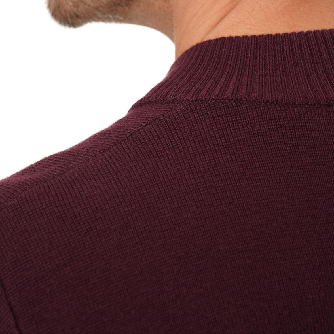 Herren Strickjacke in Unifarben
